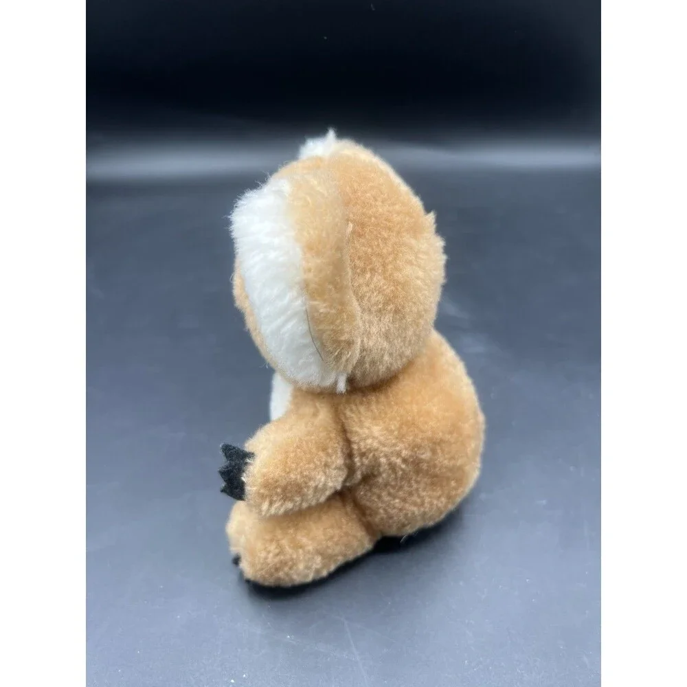 Vintage R. Dakin 1978 Koala Plush Stuffed Animal 5” Tan White Collectible